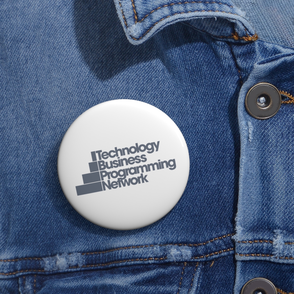 TBPN Pin Button #5 view 5